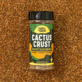 Chiles and Smoke Cactus Crust Roast Seasoning bottle and spices