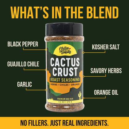 Chiles and Smoke Cactus Crust Roast Seasoning 