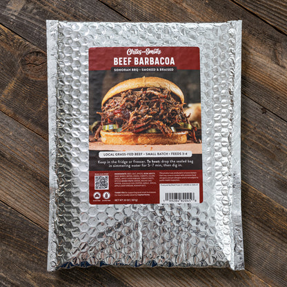 Frozen Smoked beef barbacoa Sonoran BBQ